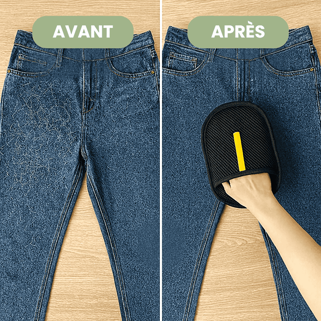 Velpoils™ – Gant Anti-Poils Écologique